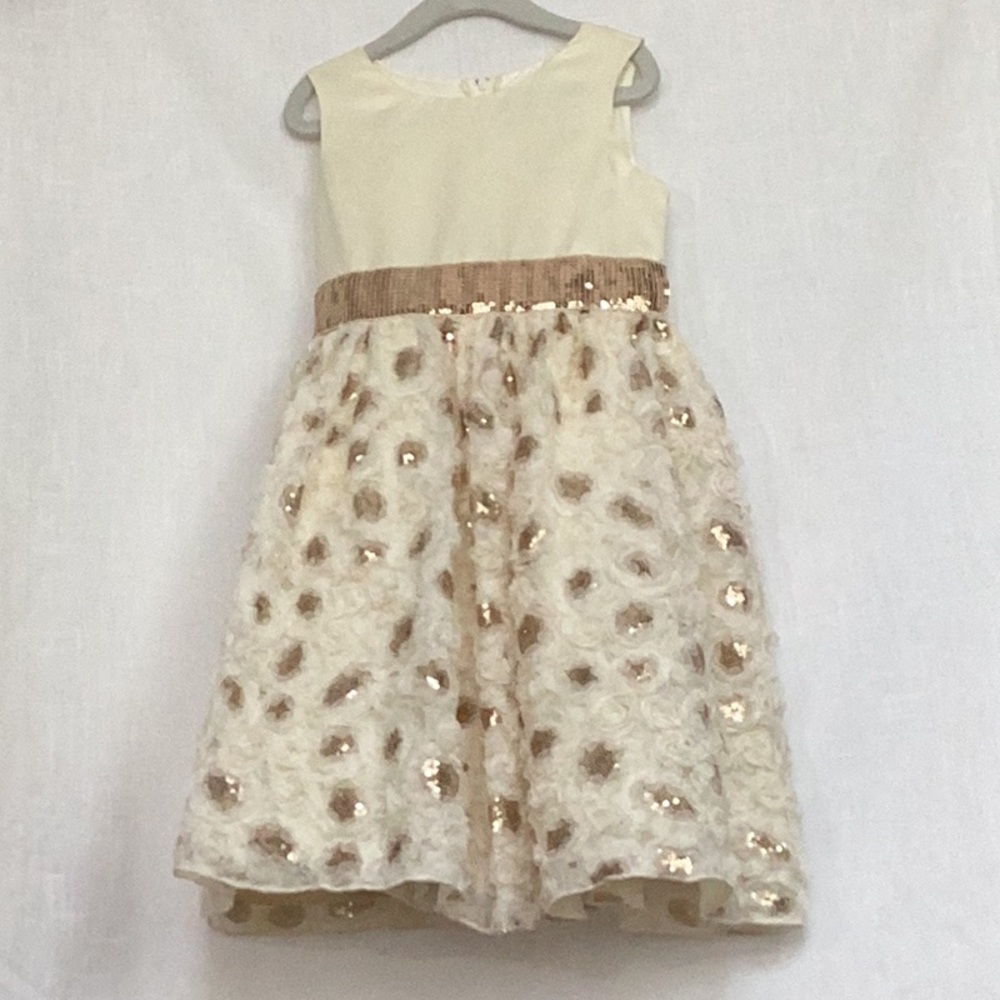 Rare editions sleeveless size 6 dress EUC
